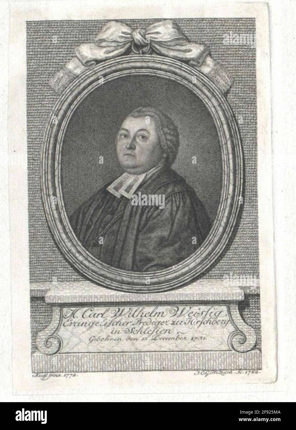 Weißig, Carl Wilhelm . Foto Stock