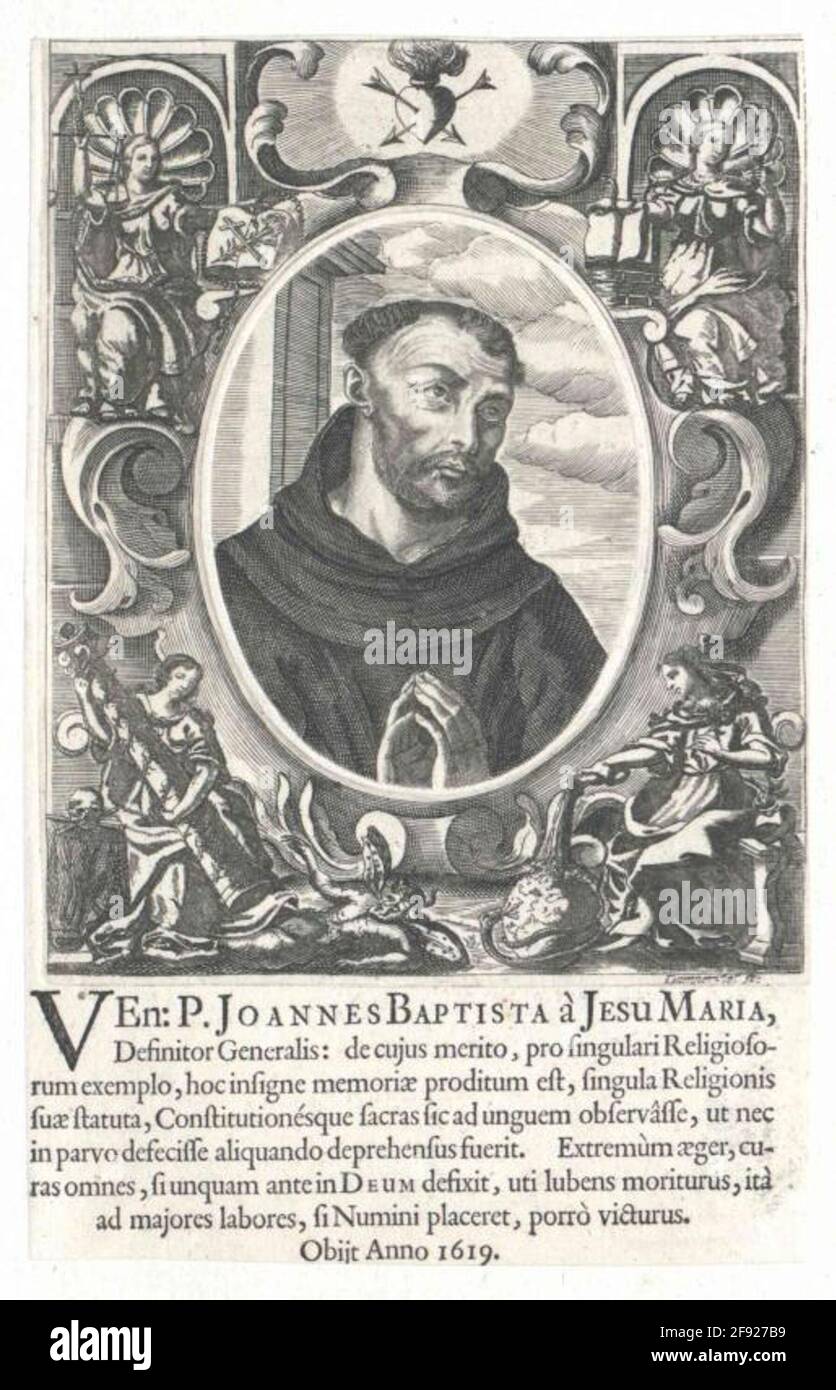 Ioannes Baptista a Jesu Maria. Foto Stock Ioannes Baptista a Jesu Maria. Foto Stock