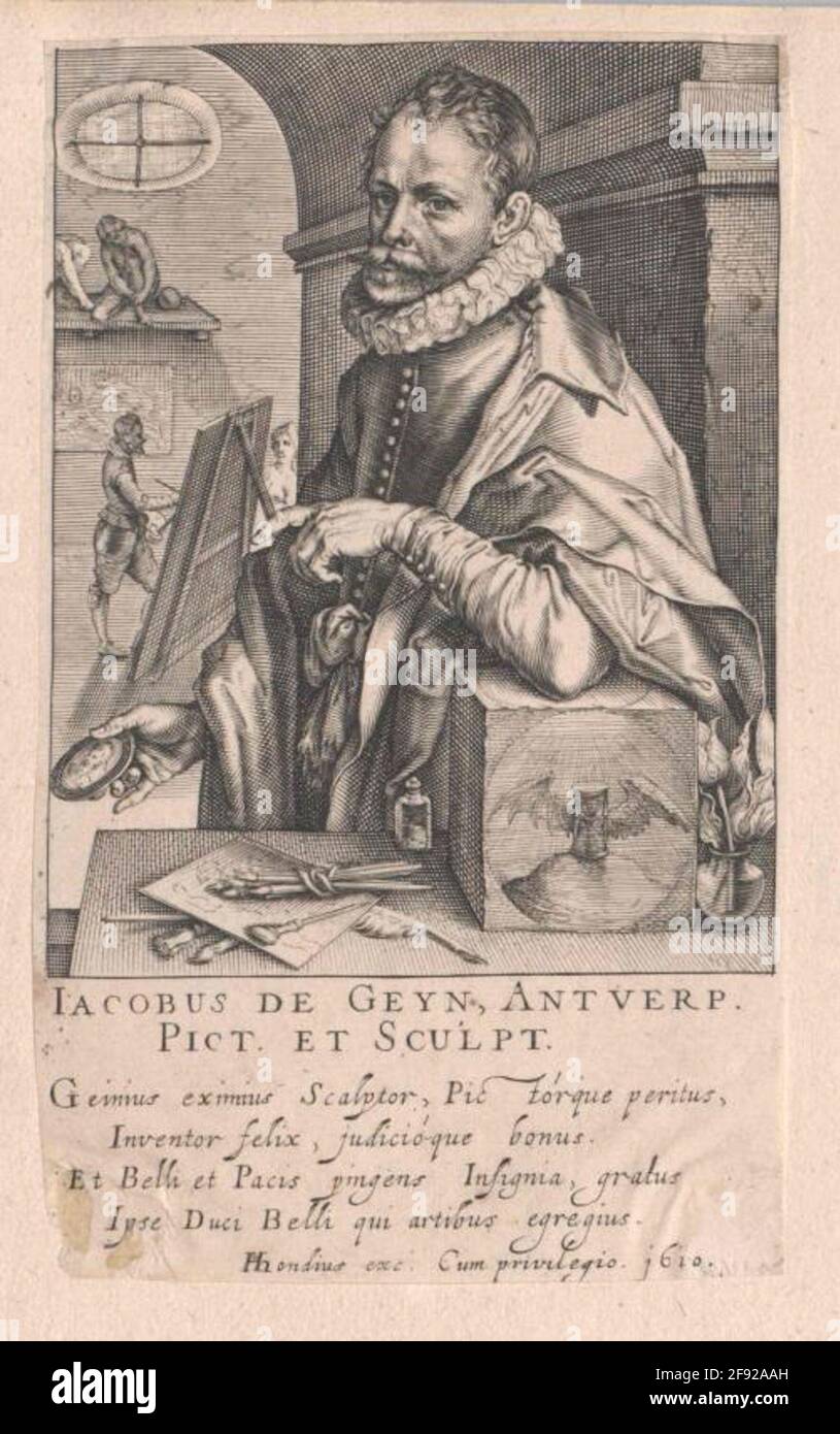 Gheyn, Jacques de. Foto Stock