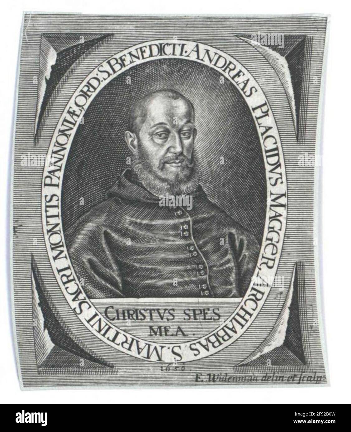 Magger, Andreas Placid . Foto Stock