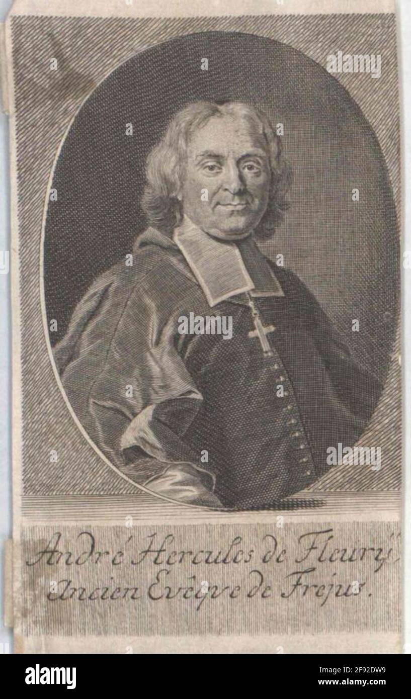 Fleury, André Hercule De Stechher: ​​Bernigeroth, Martin Foto Stock
