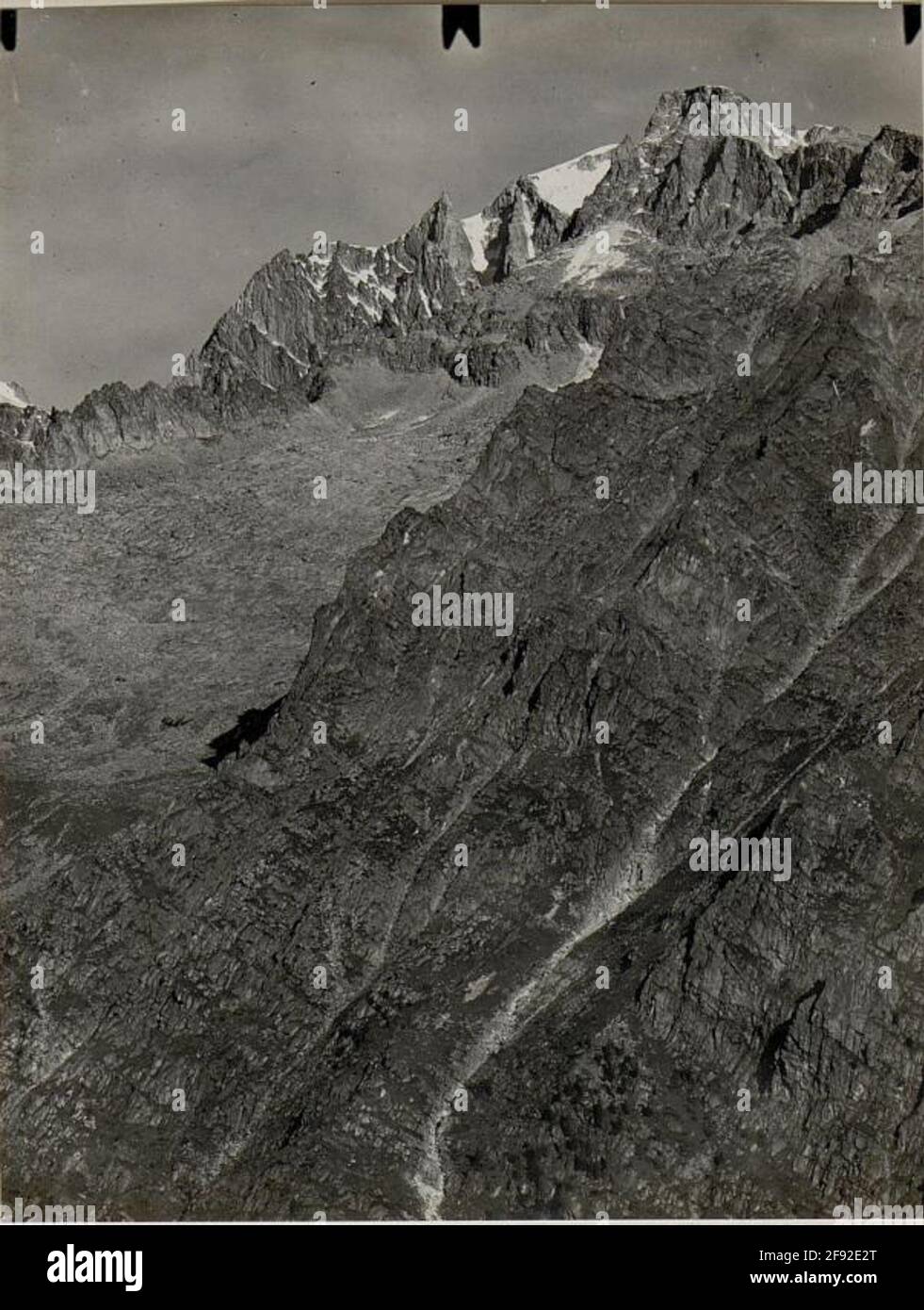 Panorama: Punto di vista. Staval.¤2210. (11a immagine di parte a WK1 Alb083 24382A). Foto Stock