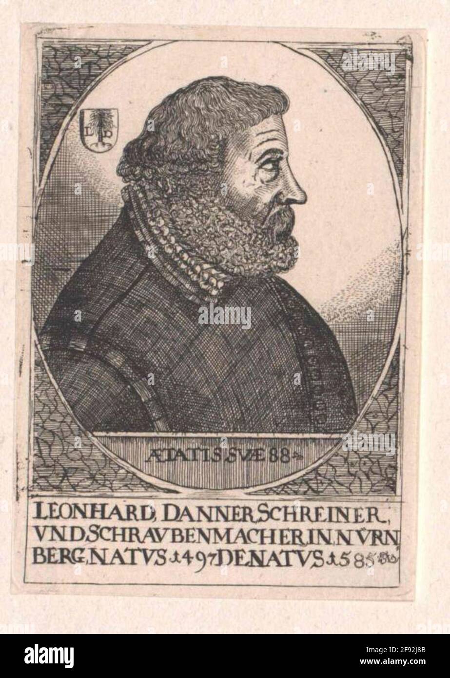 Allora, Leonhard. Foto Stock