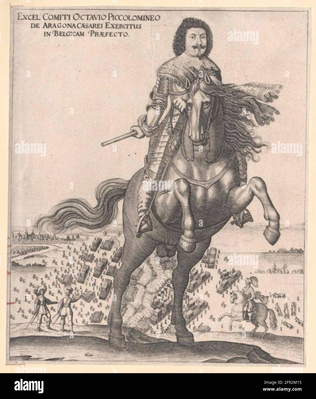 Piccolomini-Pieri, Ottavio Fürst Duca di Amalfi. Foto Stock