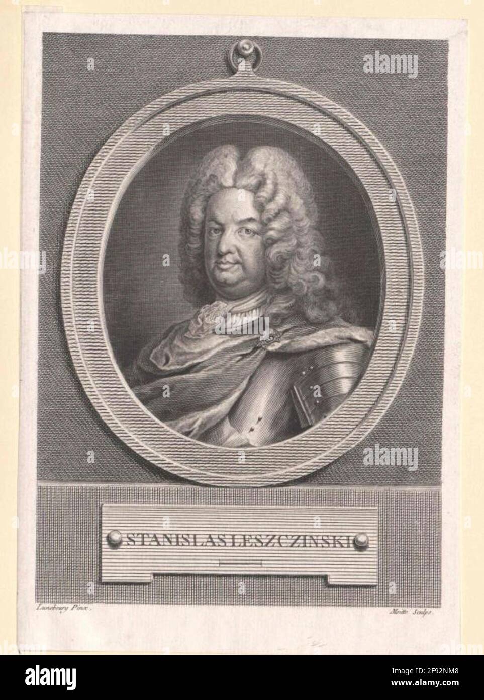 Stanislao i, re di Polonia. Foto Stock