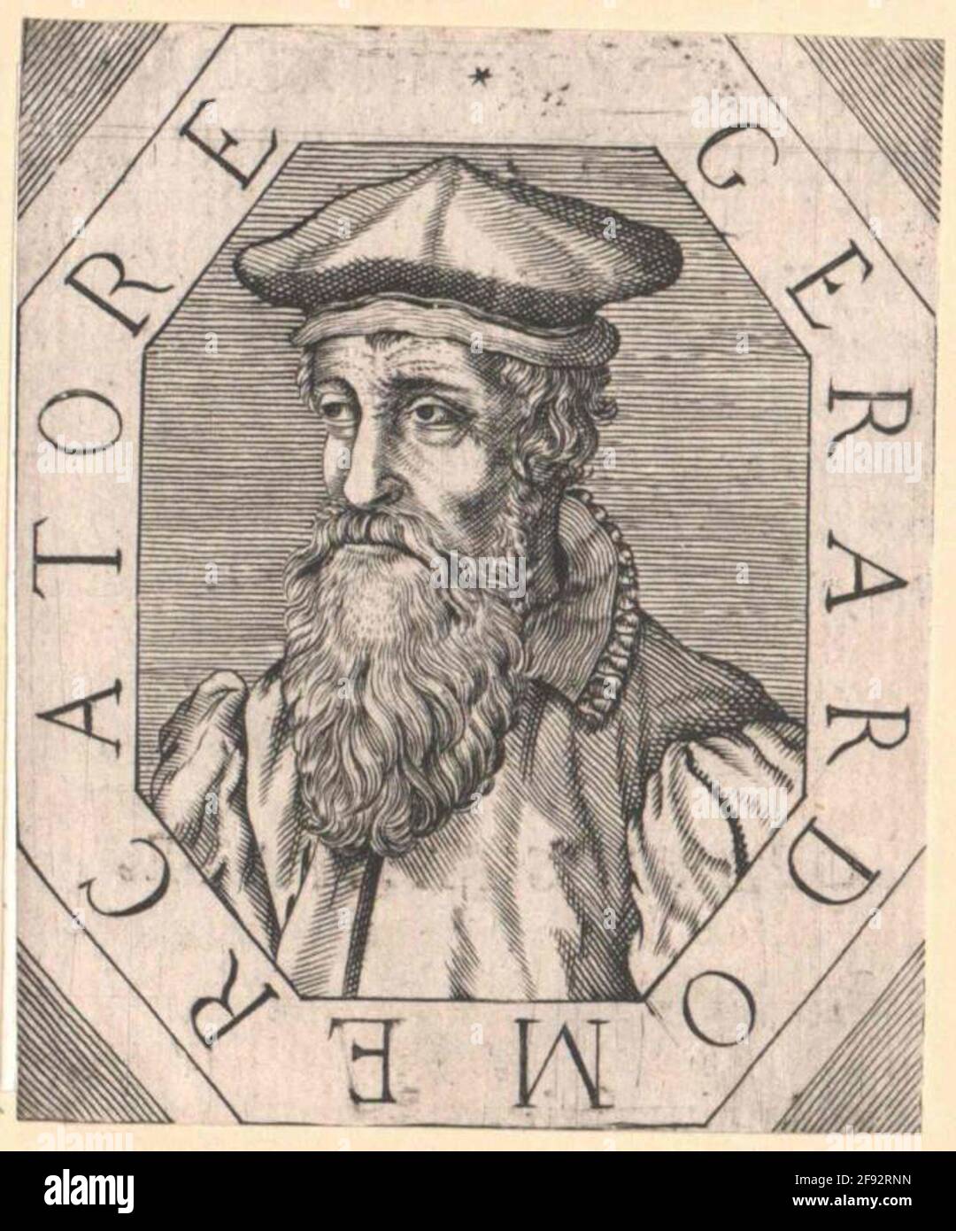 Mercator, Gerhard 1576/1650 Foto Stock