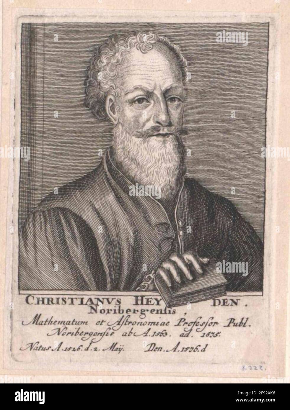 Heyden, cristiano. Foto Stock