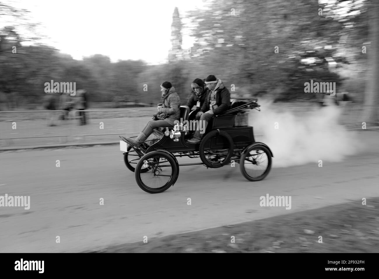 Da Londra a Brighton Veteran e Vintage Car Run Foto Stock
