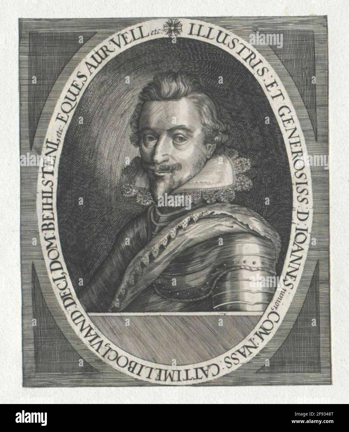 Johann VIII, il giovane conte di Nassau-Siegen. Foto Stock