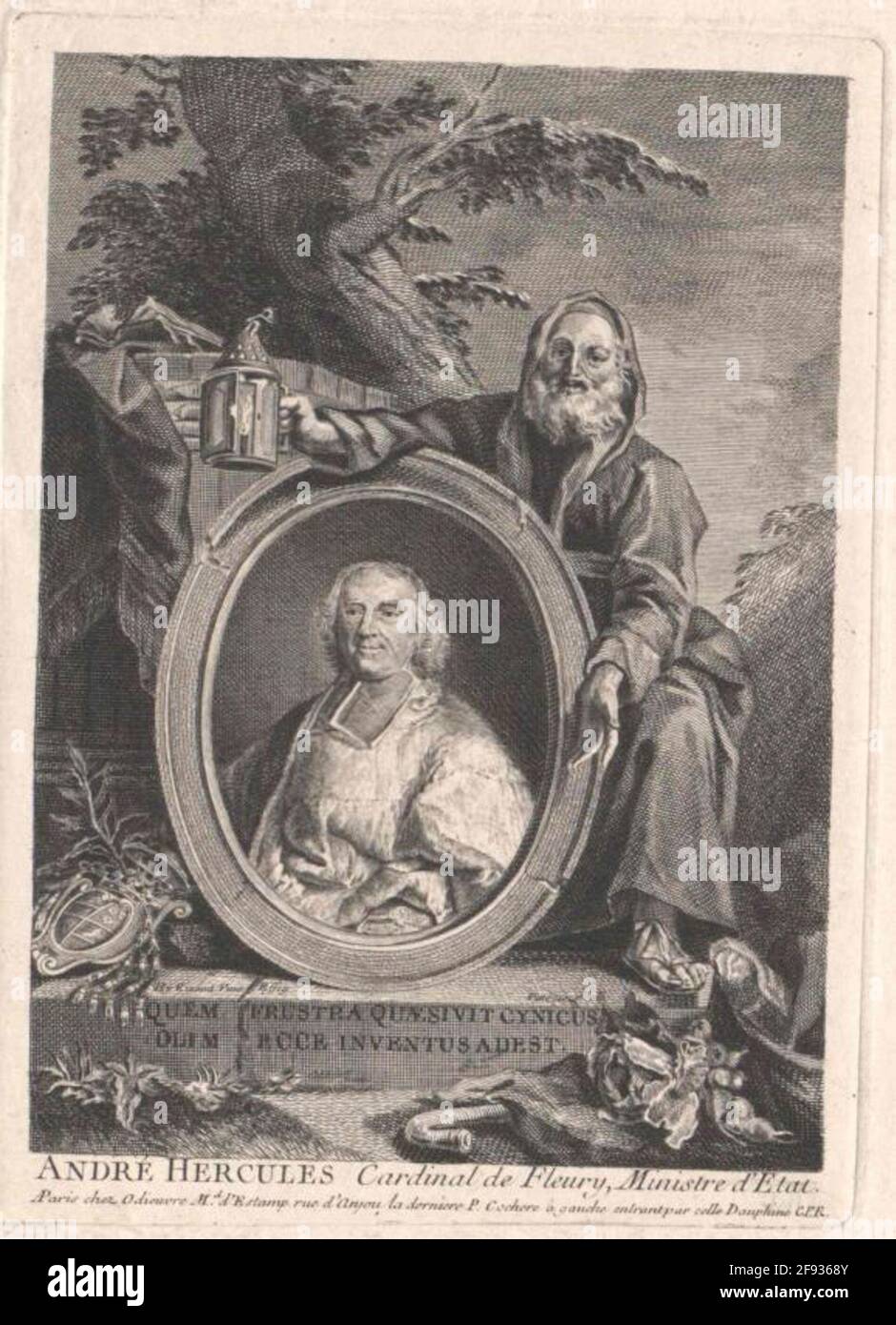 Fleury, André Hercules de. Foto Stock