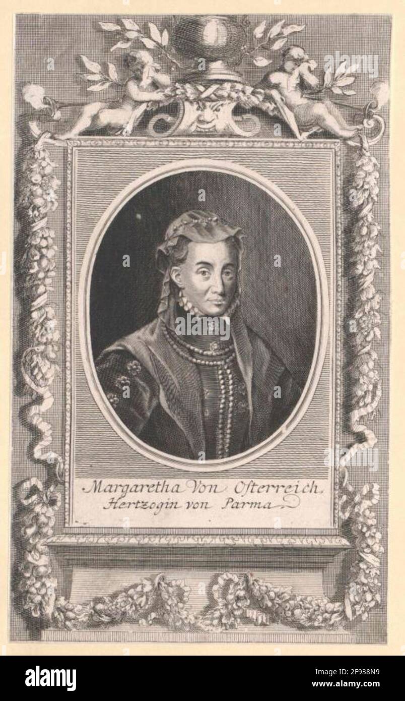 Margherita d'Austria. Foto Stock