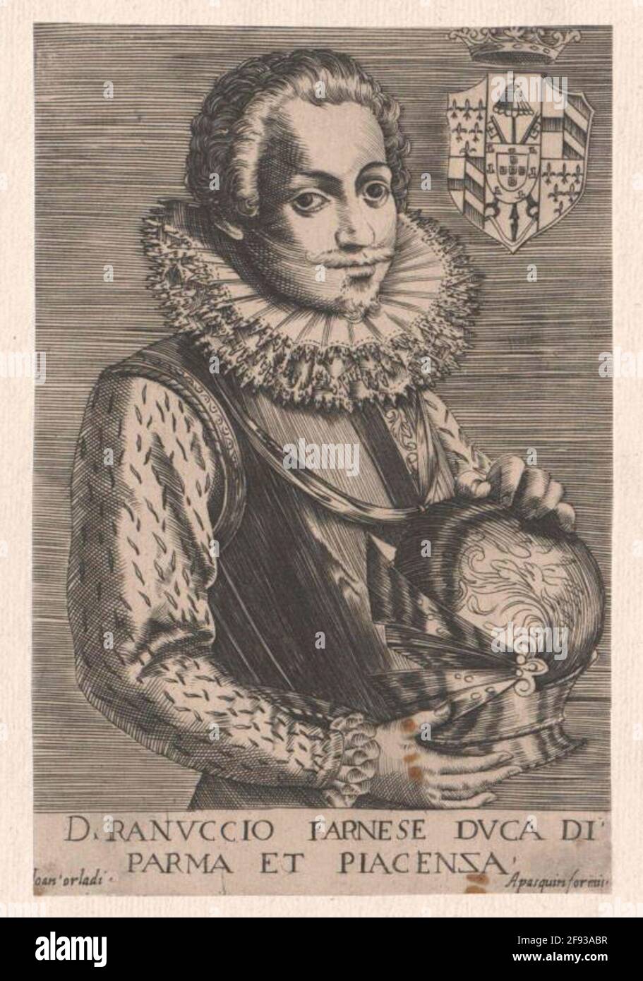 Farnese, Rainutio. Foto Stock