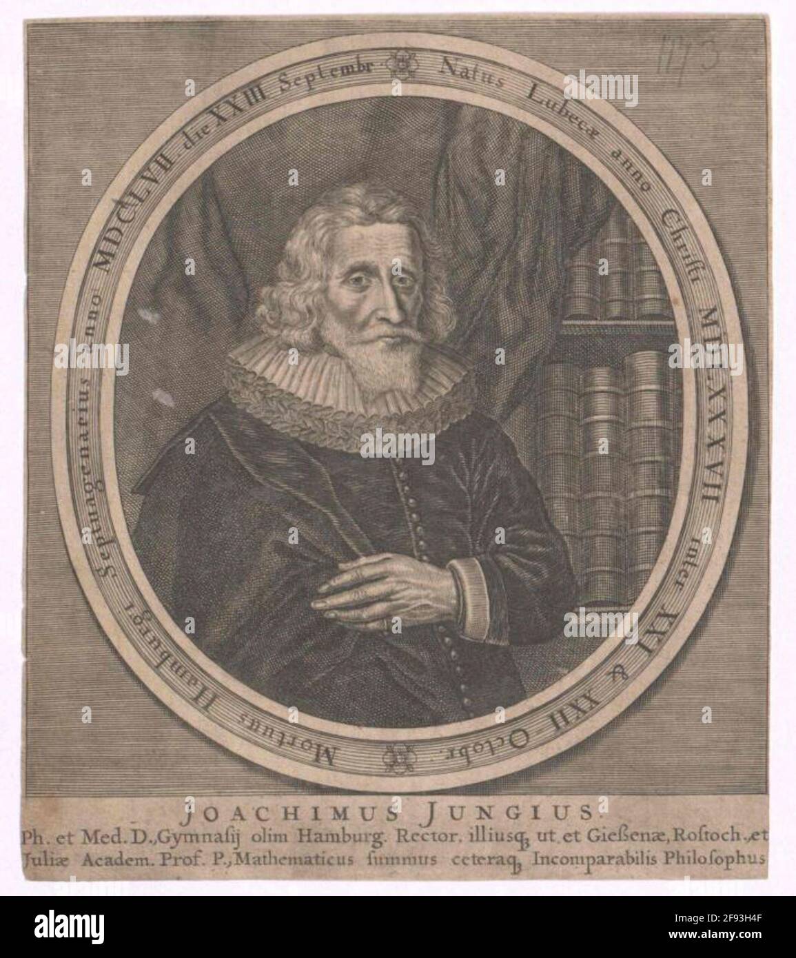 Giovane, Joachim. Foto Stock