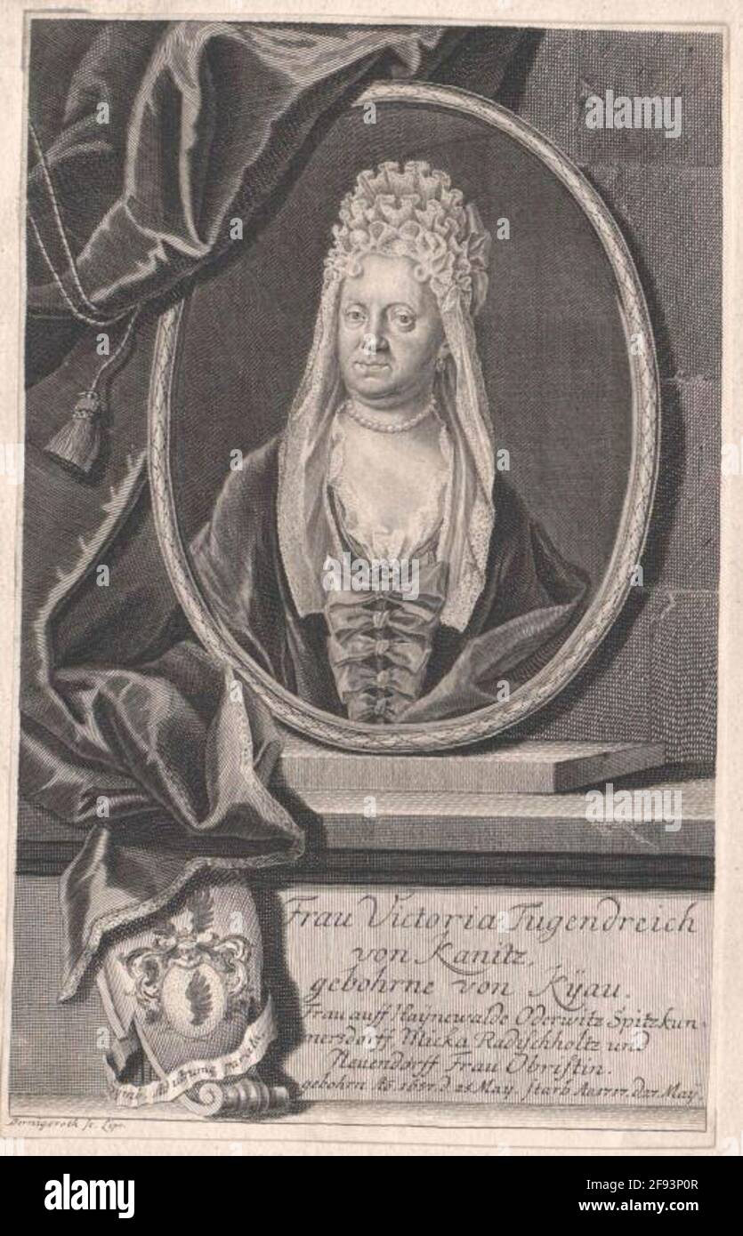 Kyau, Victoria virtuosgreich di. Foto Stock