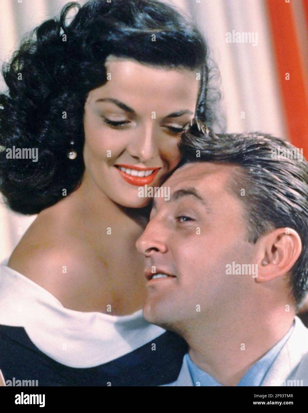 IL SUO GENERE DI DONNA 1951 RKO radio Pictures film con Jane Russell e Robert Mitchum Foto Stock