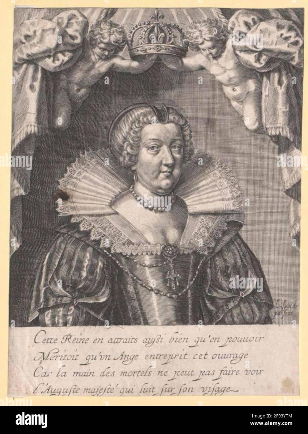 Maria de' Medici, Principessa di Toscana. Foto Stock