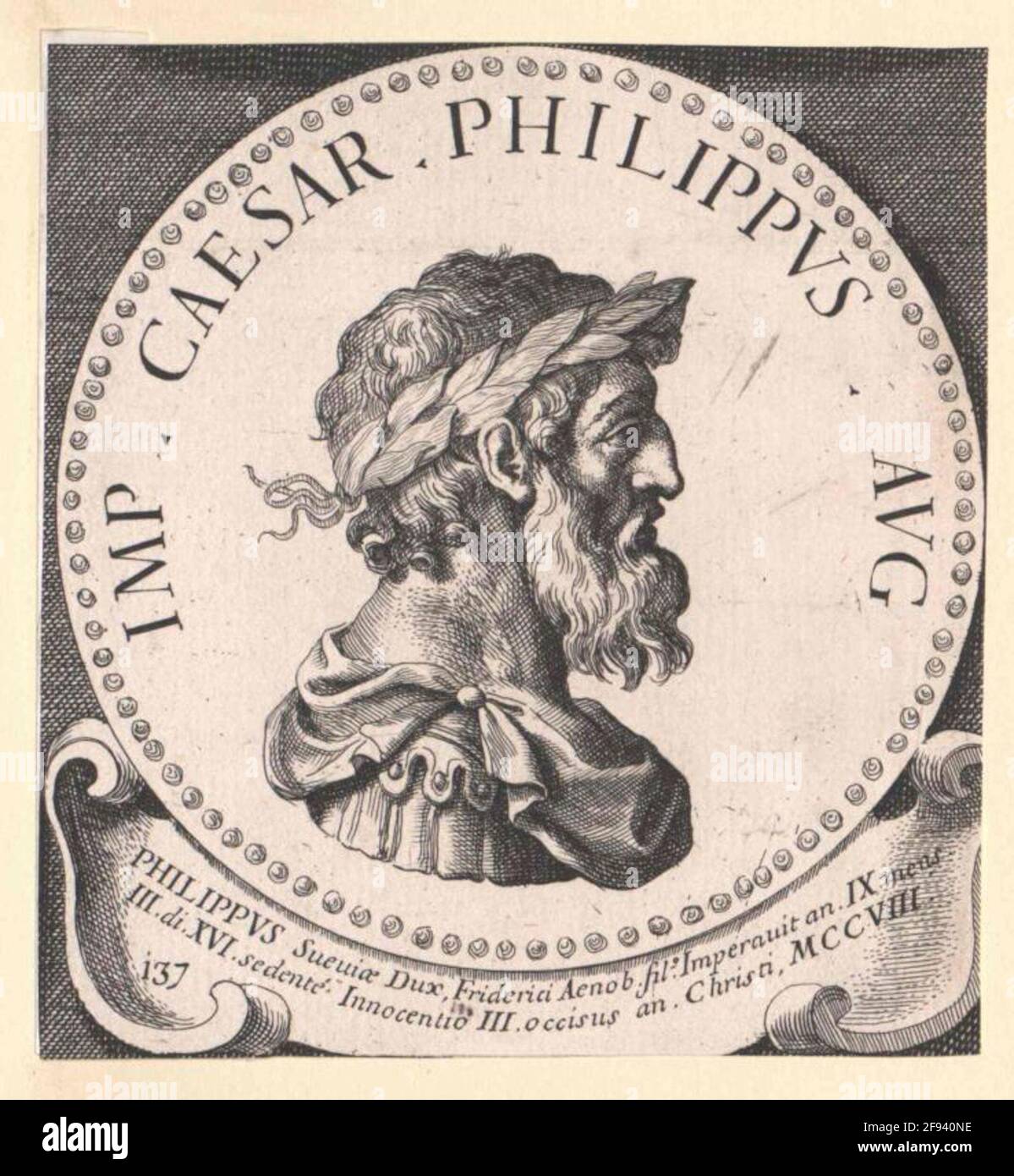 Filippo, Re. Foto Stock