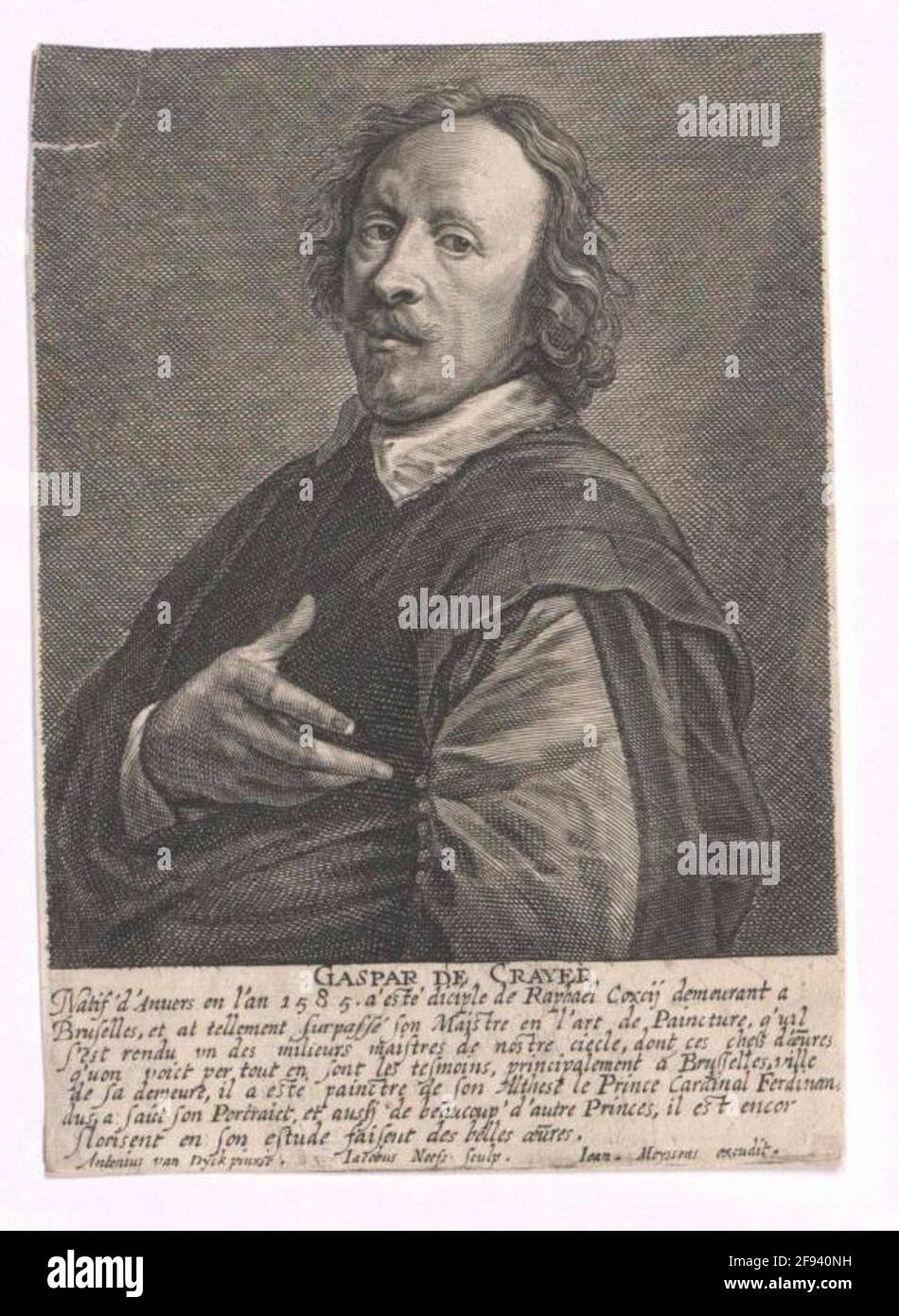 Crayy, gaspard l'amante: Mysses, JoeNennesMalls: Dyck, Anton svanisce: Neeffs: Jaweuscusy: Anversa Foto Stock