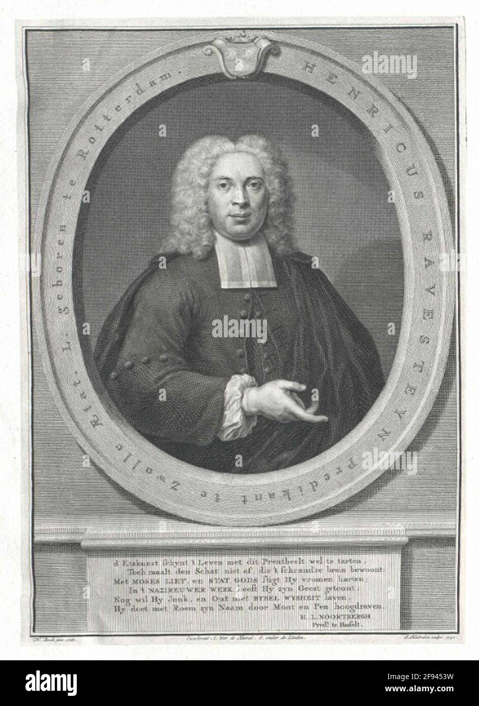 Ravesteijn, Hendrik. Foto Stock