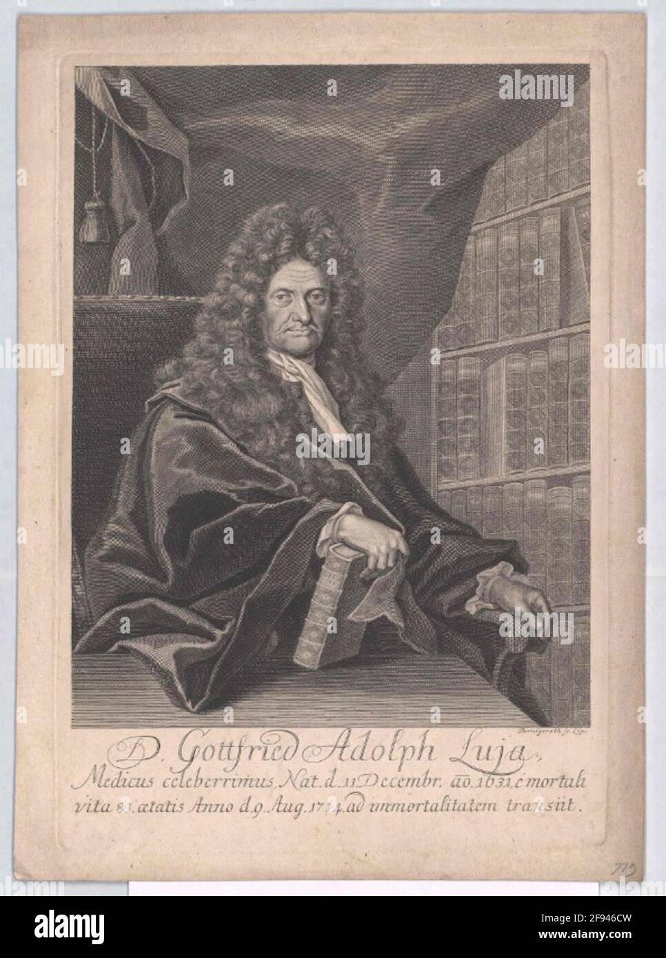 Luja, Gottfried Adolf. Foto Stock