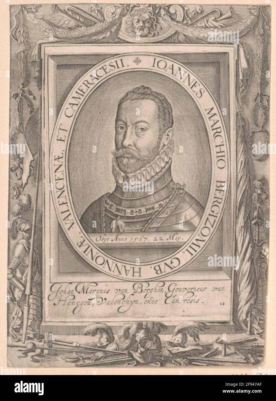 Glymes, Marquis the Mountains-on-zoom, Jean IV. Il. Foto Stock