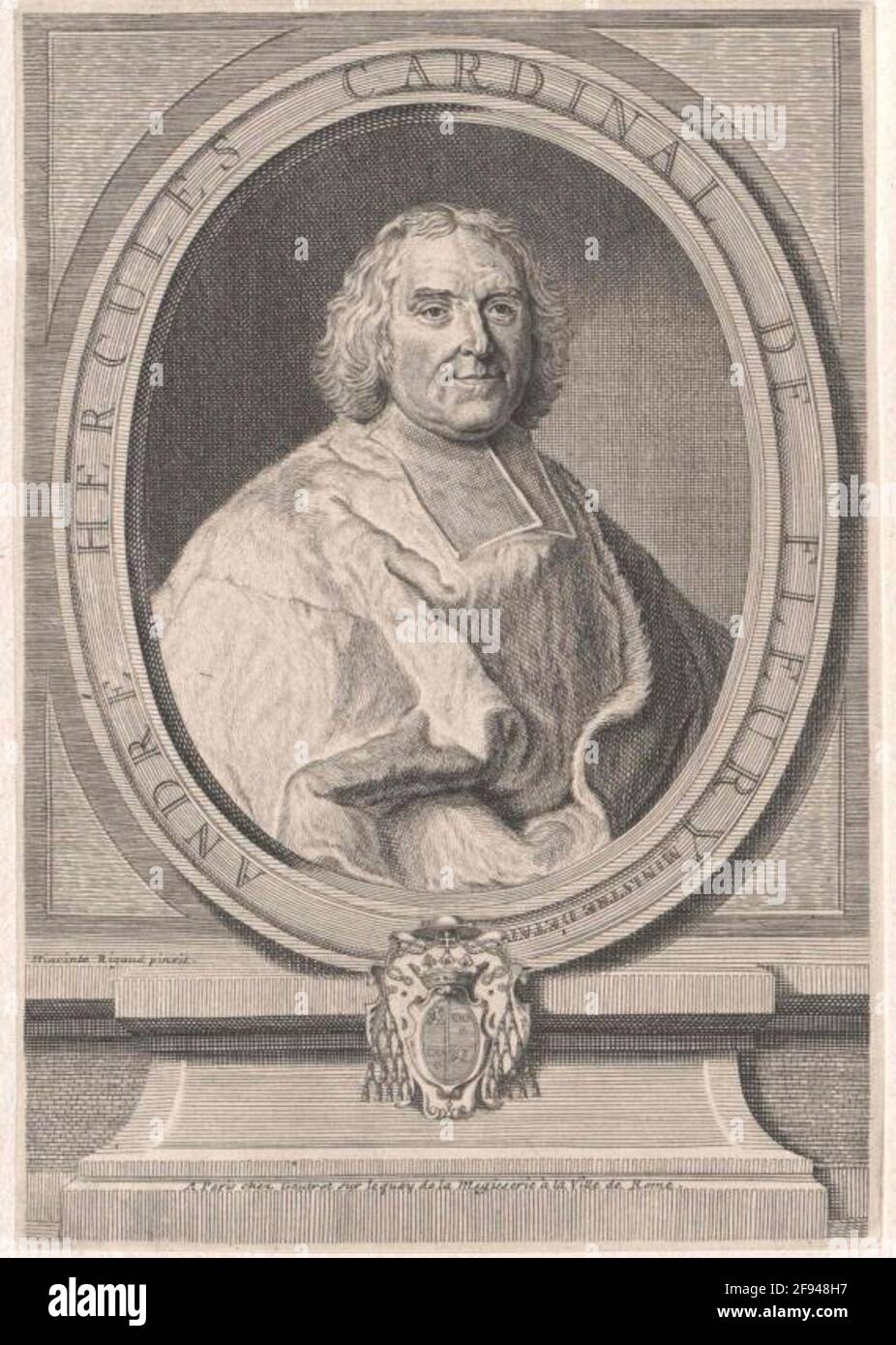 Fleury, André Hercules de. Foto Stock