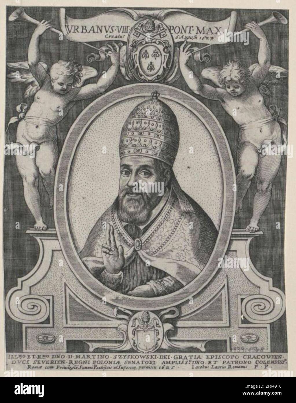 Urban VIII., papà. Foto Stock