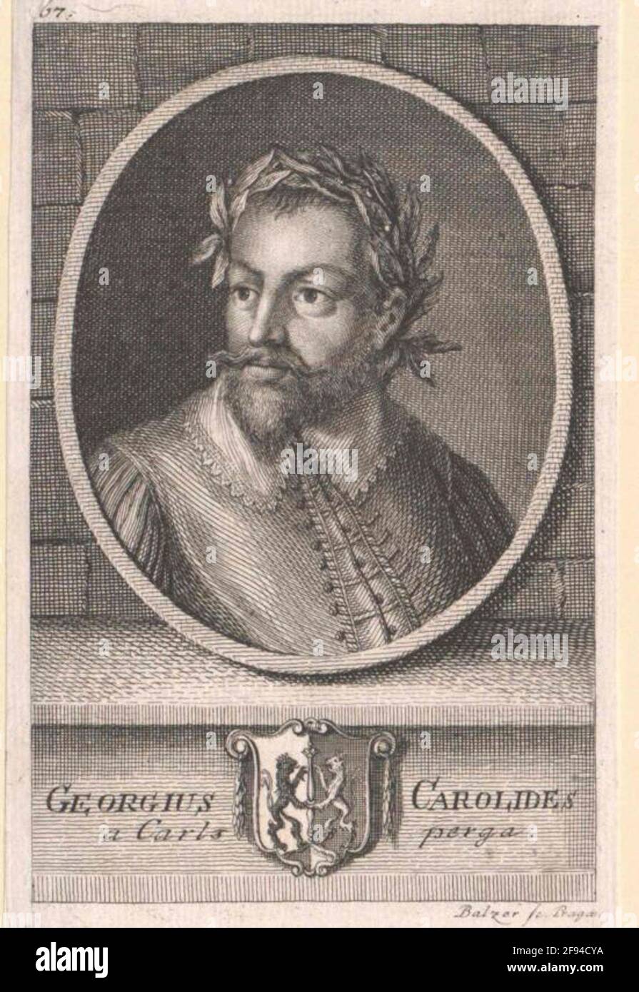 Carolides di Karlsperka, Jiří. Foto Stock