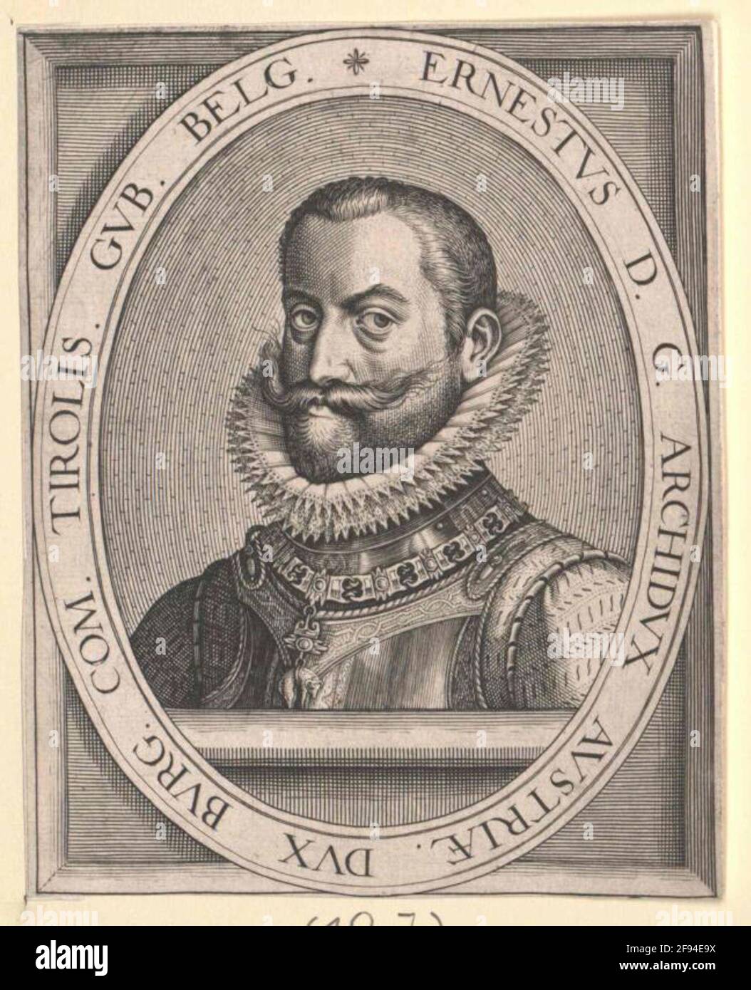 Ernst, Arciduca d'Austria. Foto Stock