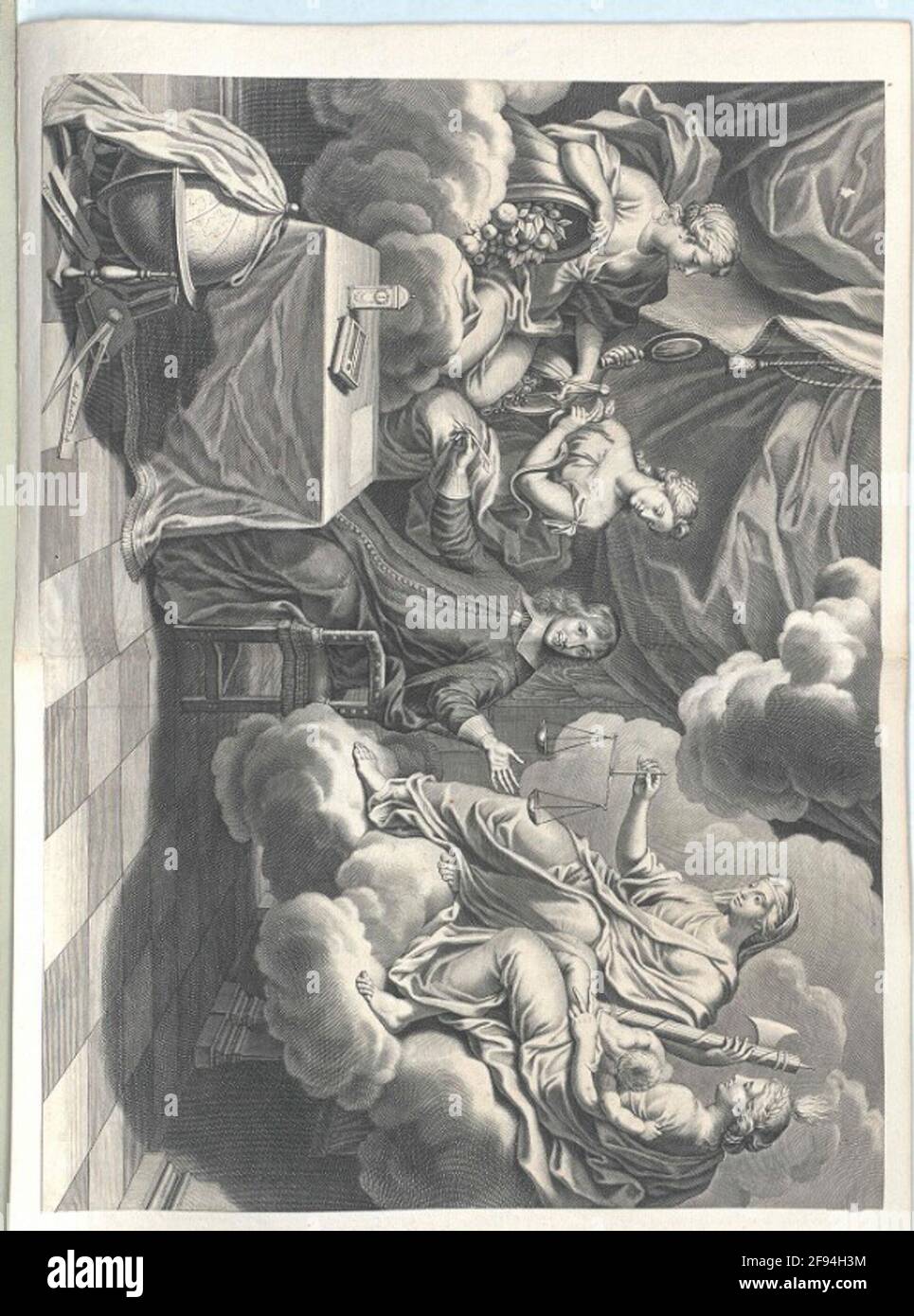 Fouquet, Nicolas. Foto Stock