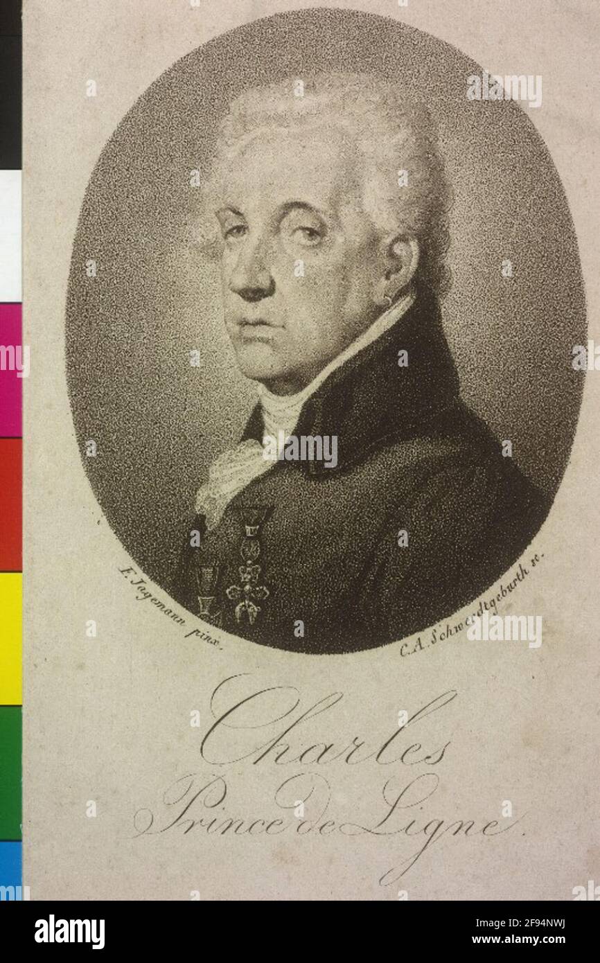 Linea, Charles-Joseph Prince. Foto Stock