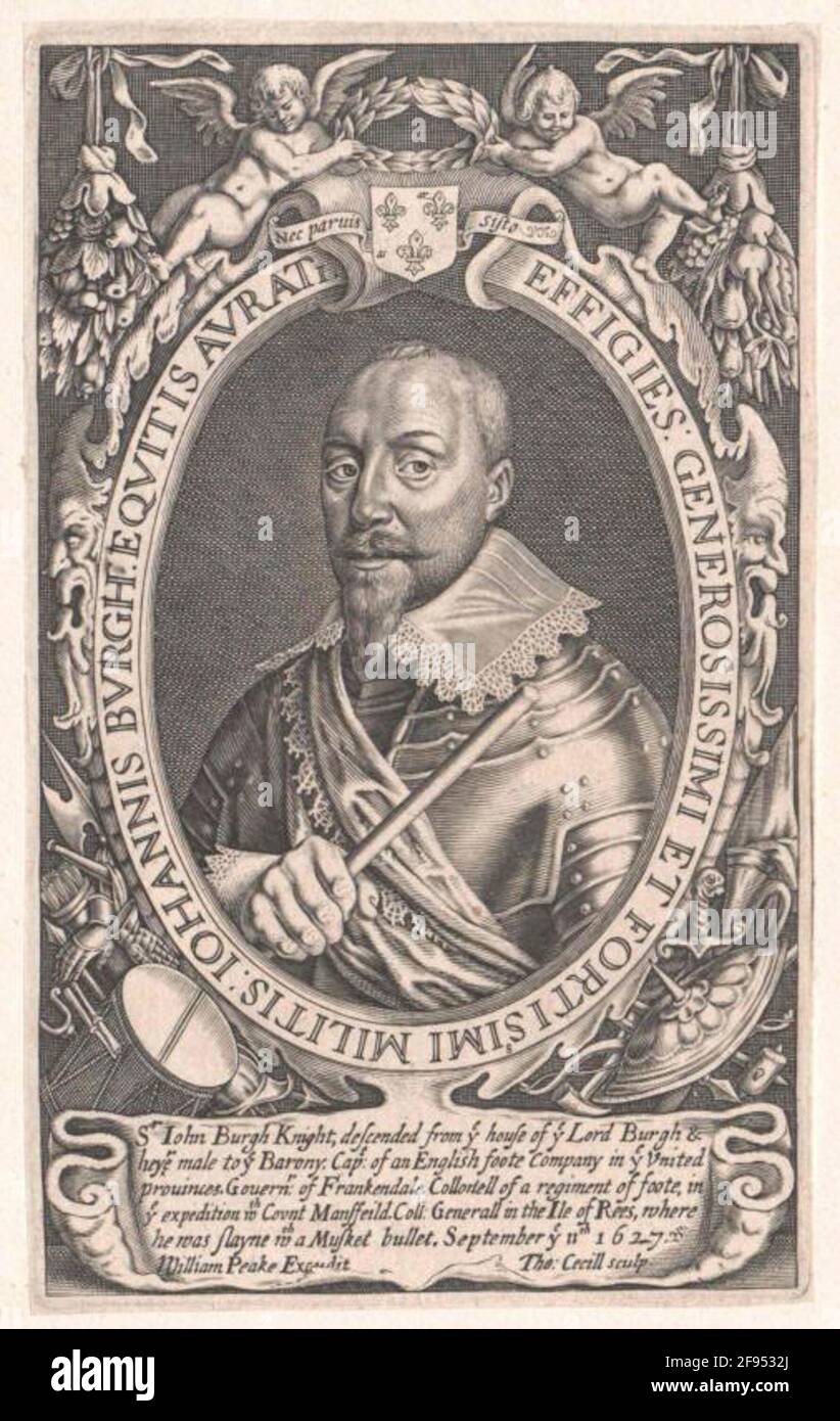 Burgh, Sir John . Foto Stock