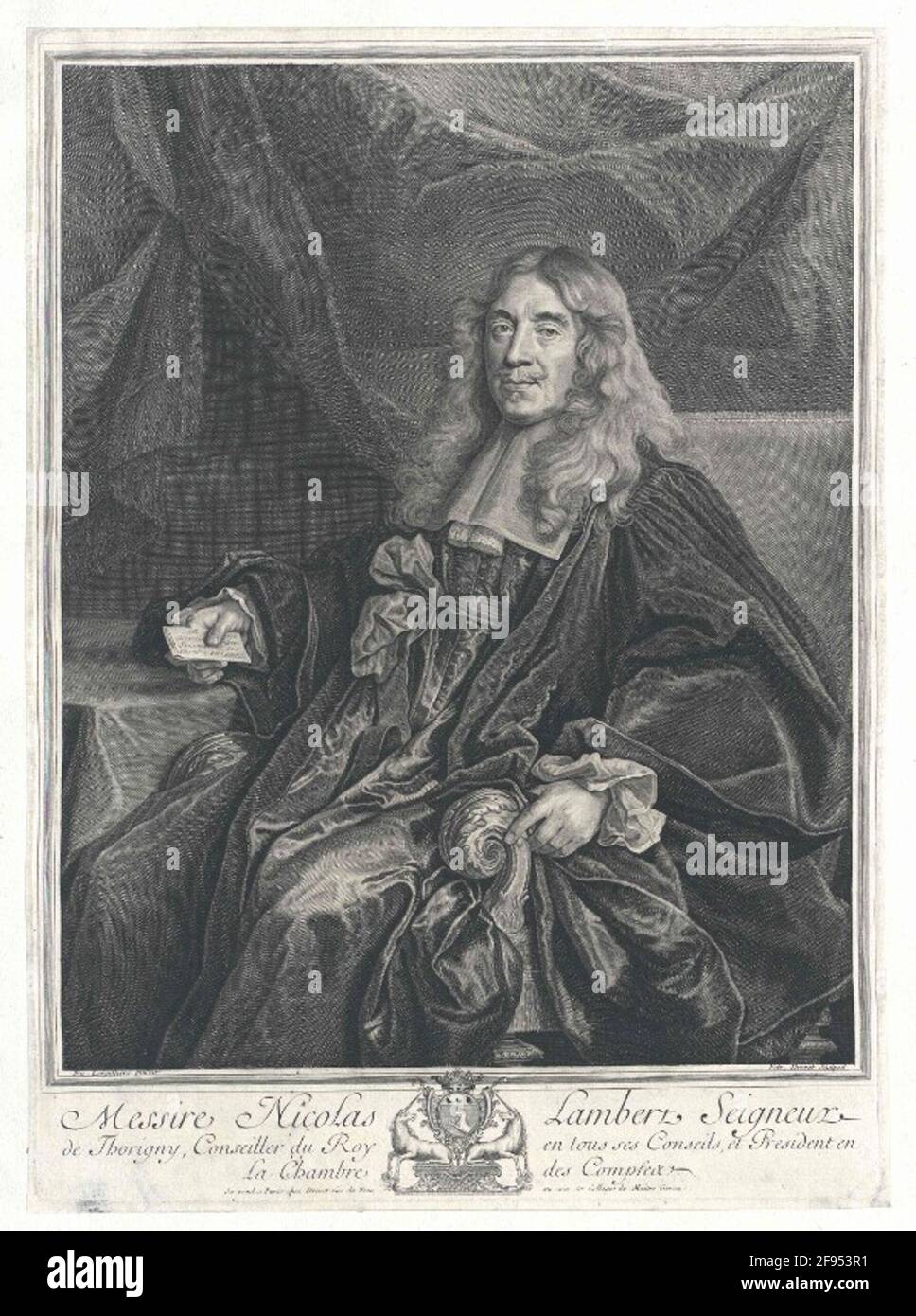 Lambert di Thorigny, Nicolas. Foto Stock