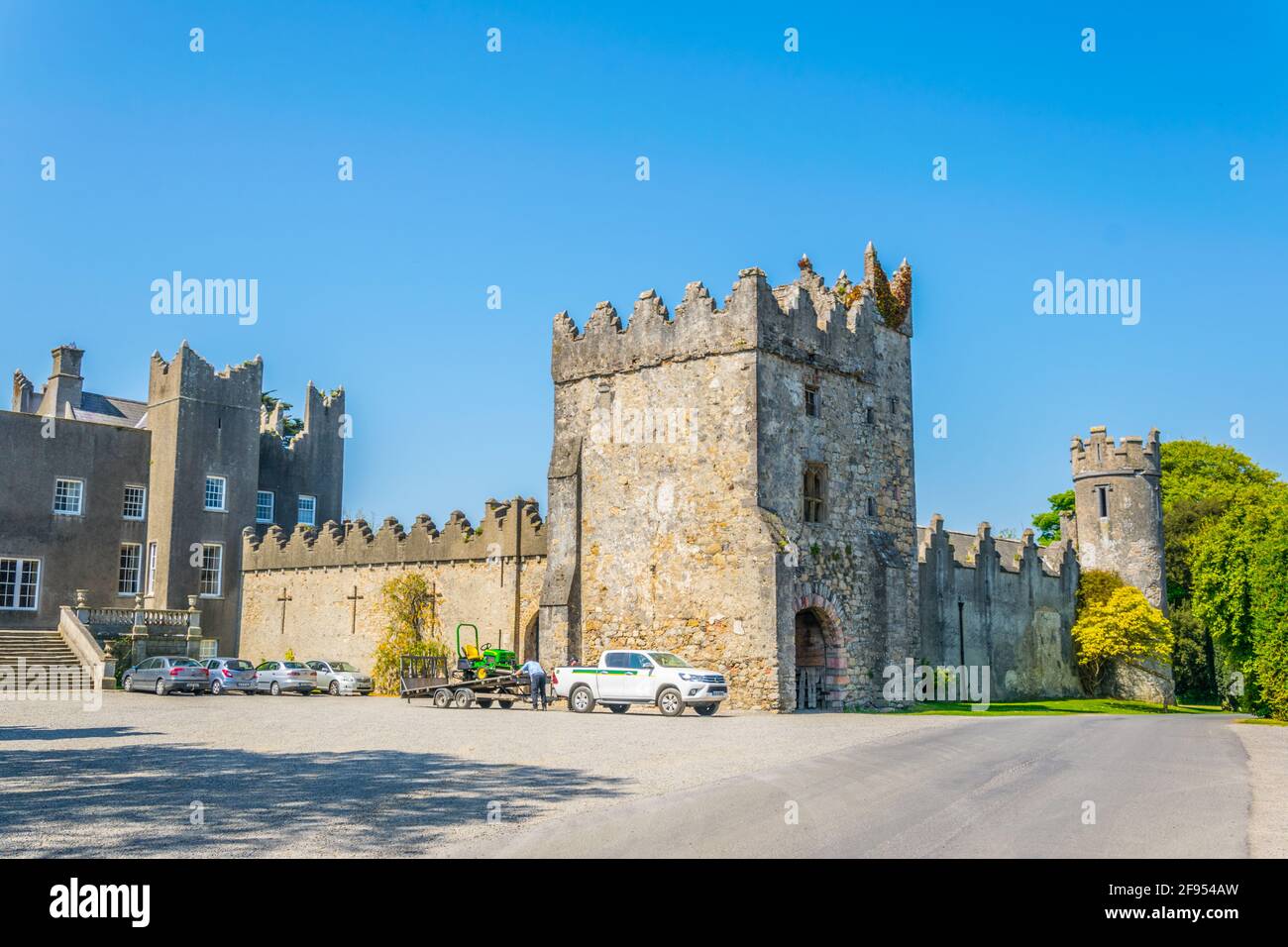 Castello di Howth, Irlanda Foto Stock