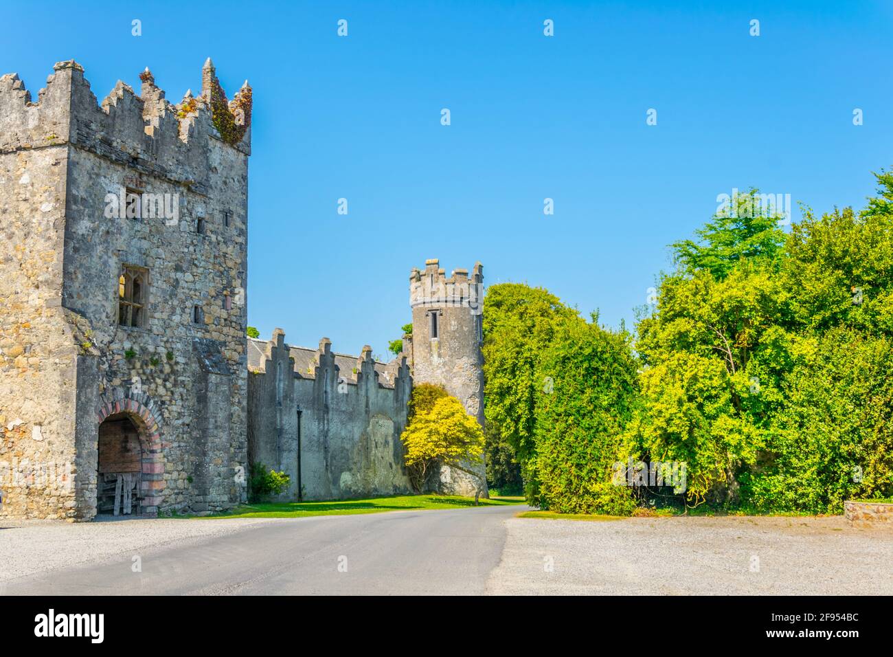 Castello di Howth, Irlanda Foto Stock