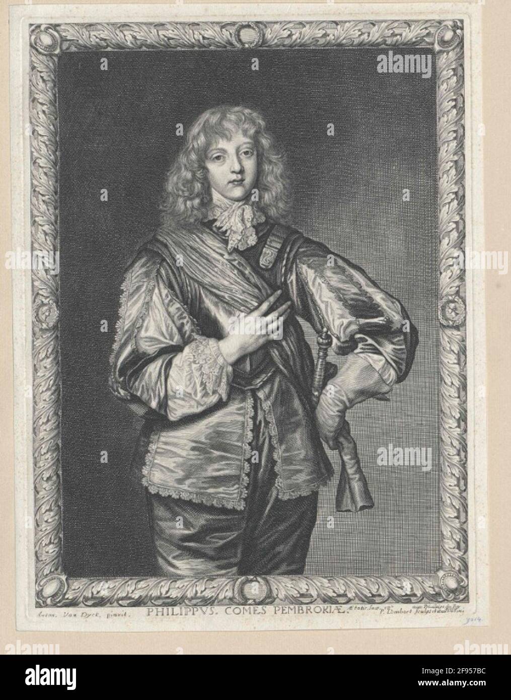 Herbert, 5. Conte di Pembroke, 2. Conte di Montgomery, Filippo . Foto Stock