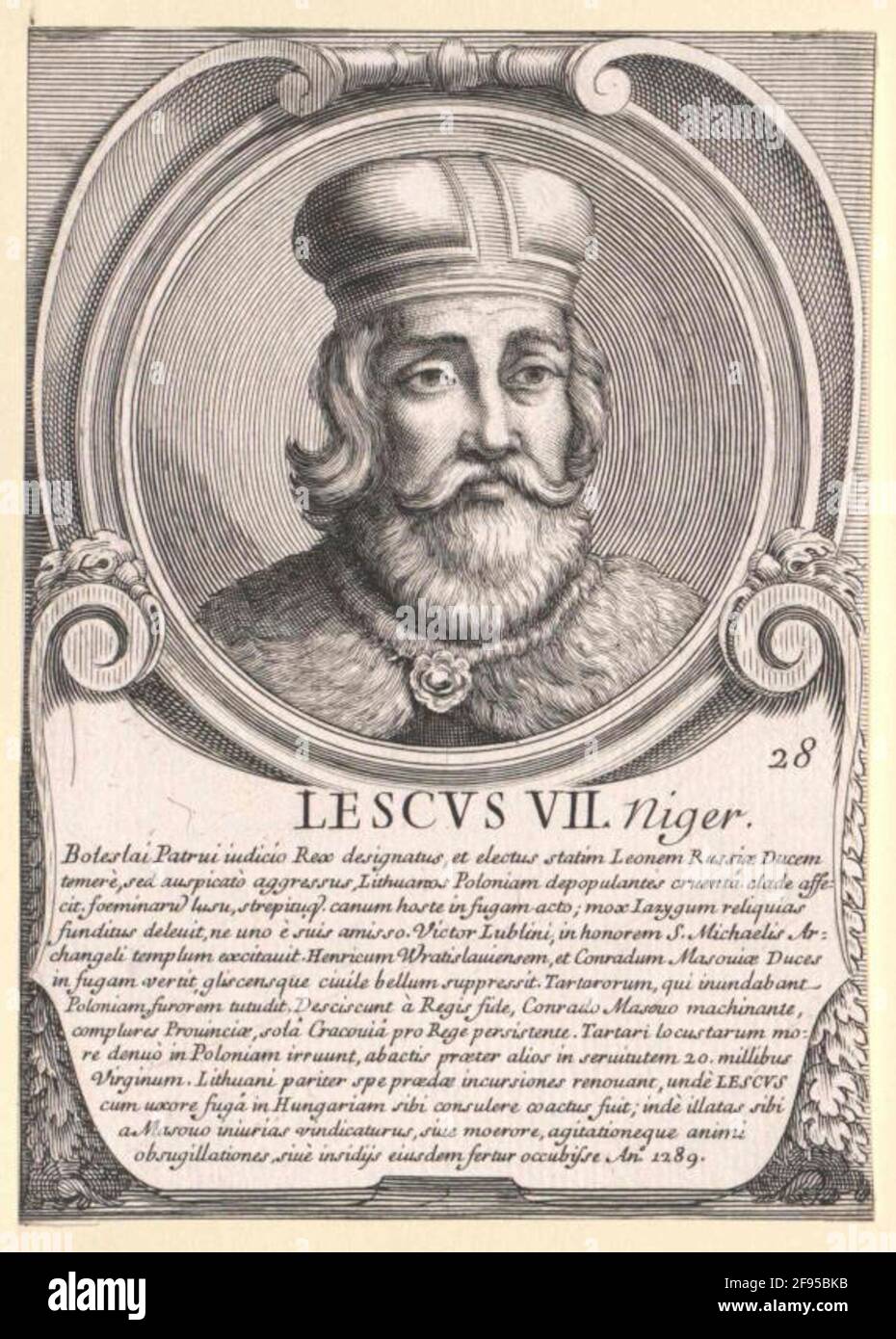 Leszek VI., Duca di Polonia. Foto Stock