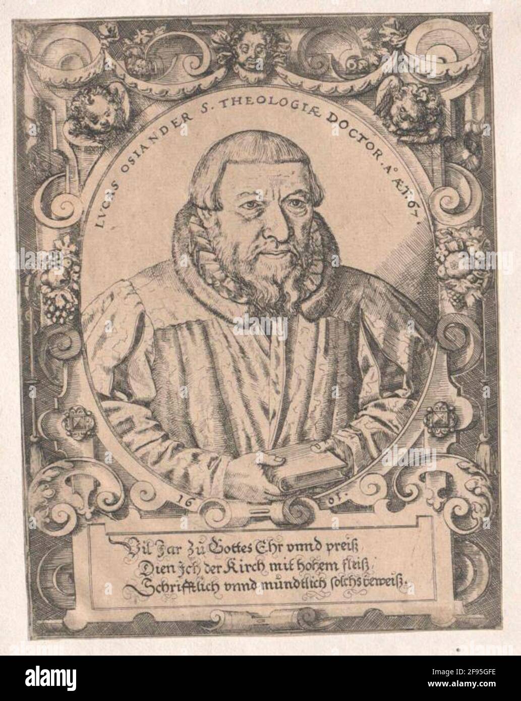 Osiander, Lukas Radierer: Zündt, Mathis Foto Stock