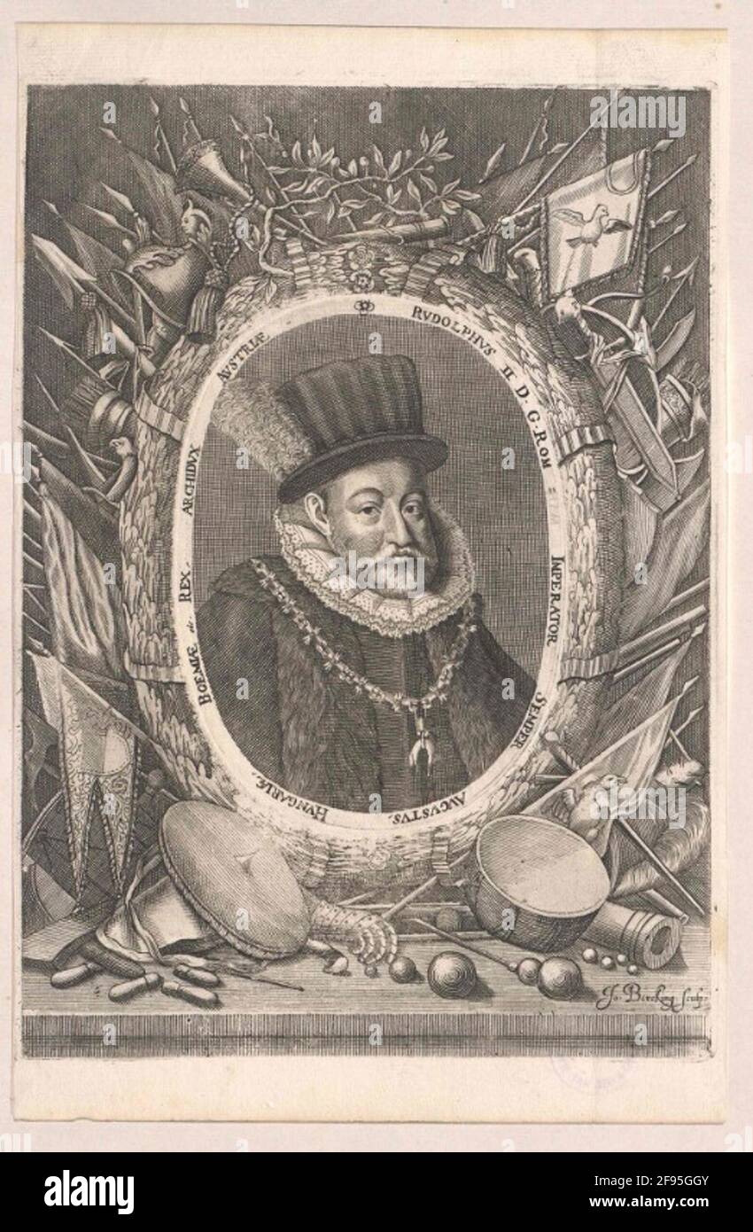 Rudolf II, Kaiser romano-tedesco. Foto Stock