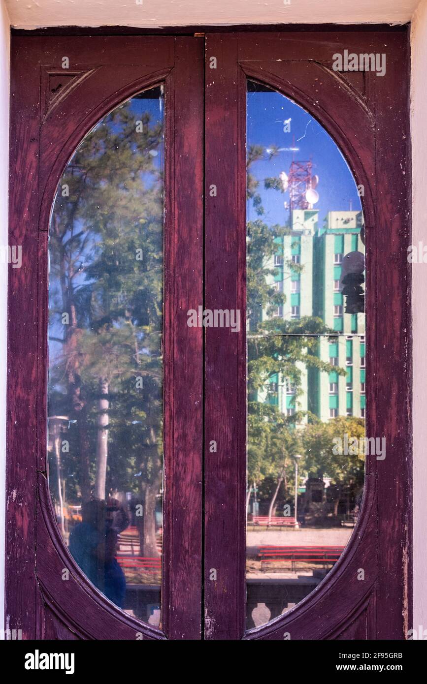 Vita quotidiana a Santa Clara, Villa Clara, Cuba, anno 2016 Foto Stock