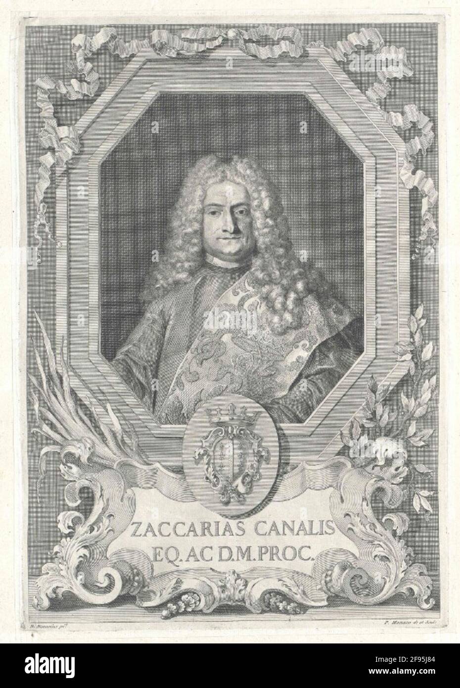 Canalis, Zaccarias. Foto Stock