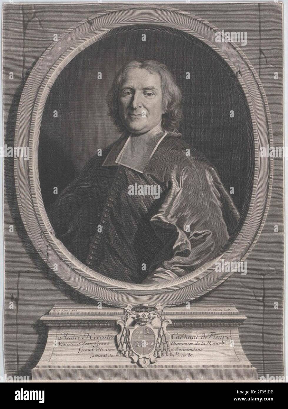 Fleury, André Hercules de. Foto Stock