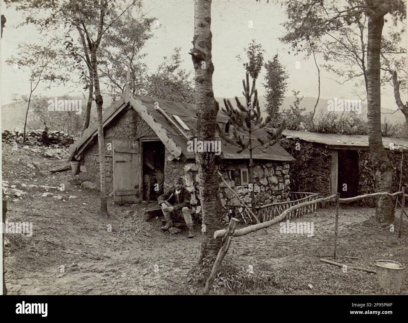 Team di trasporto civile in Bretagna. Foto Stock