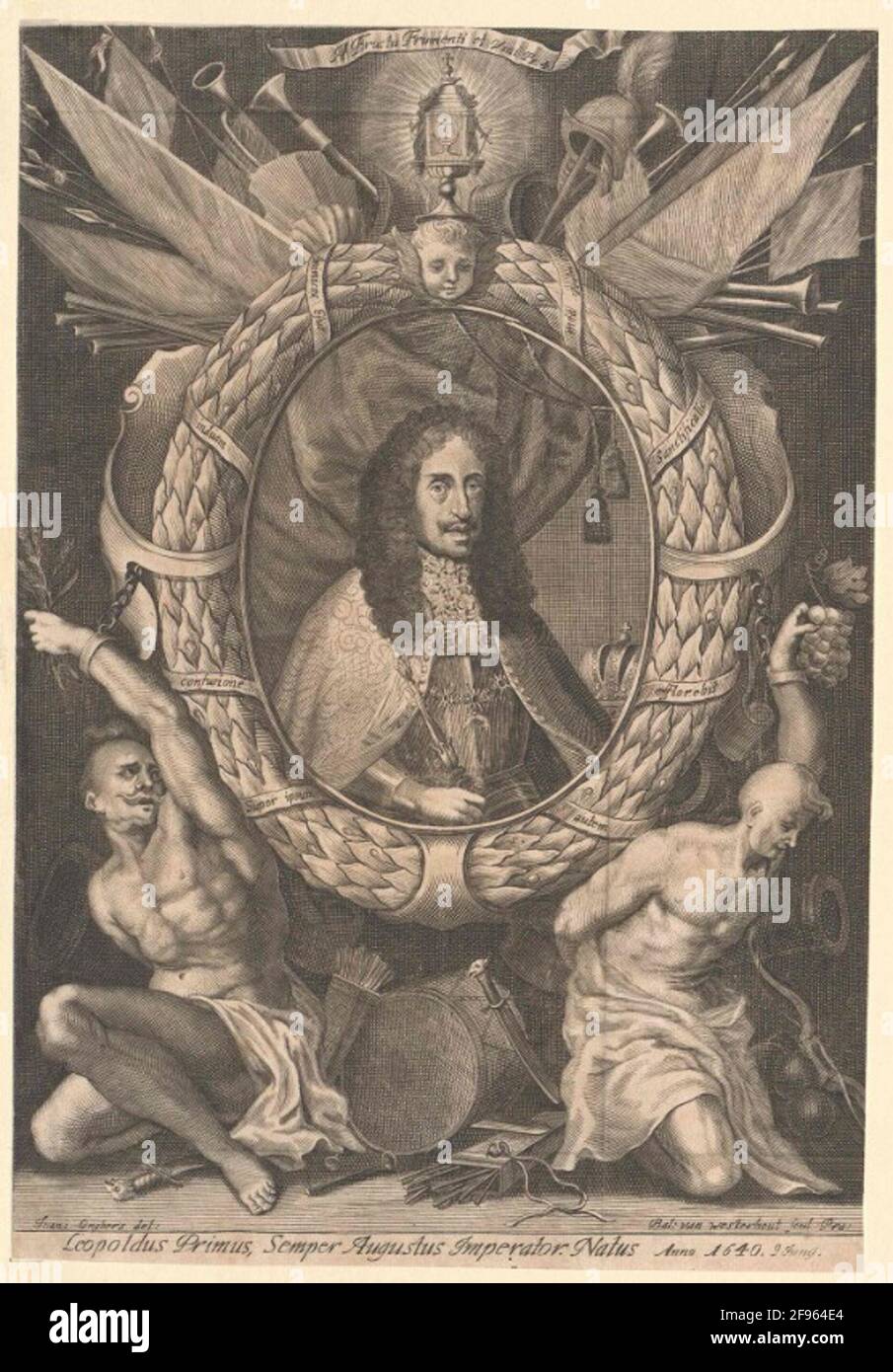 Leopoldo I., Kaiser romano-tedesco. Foto Stock