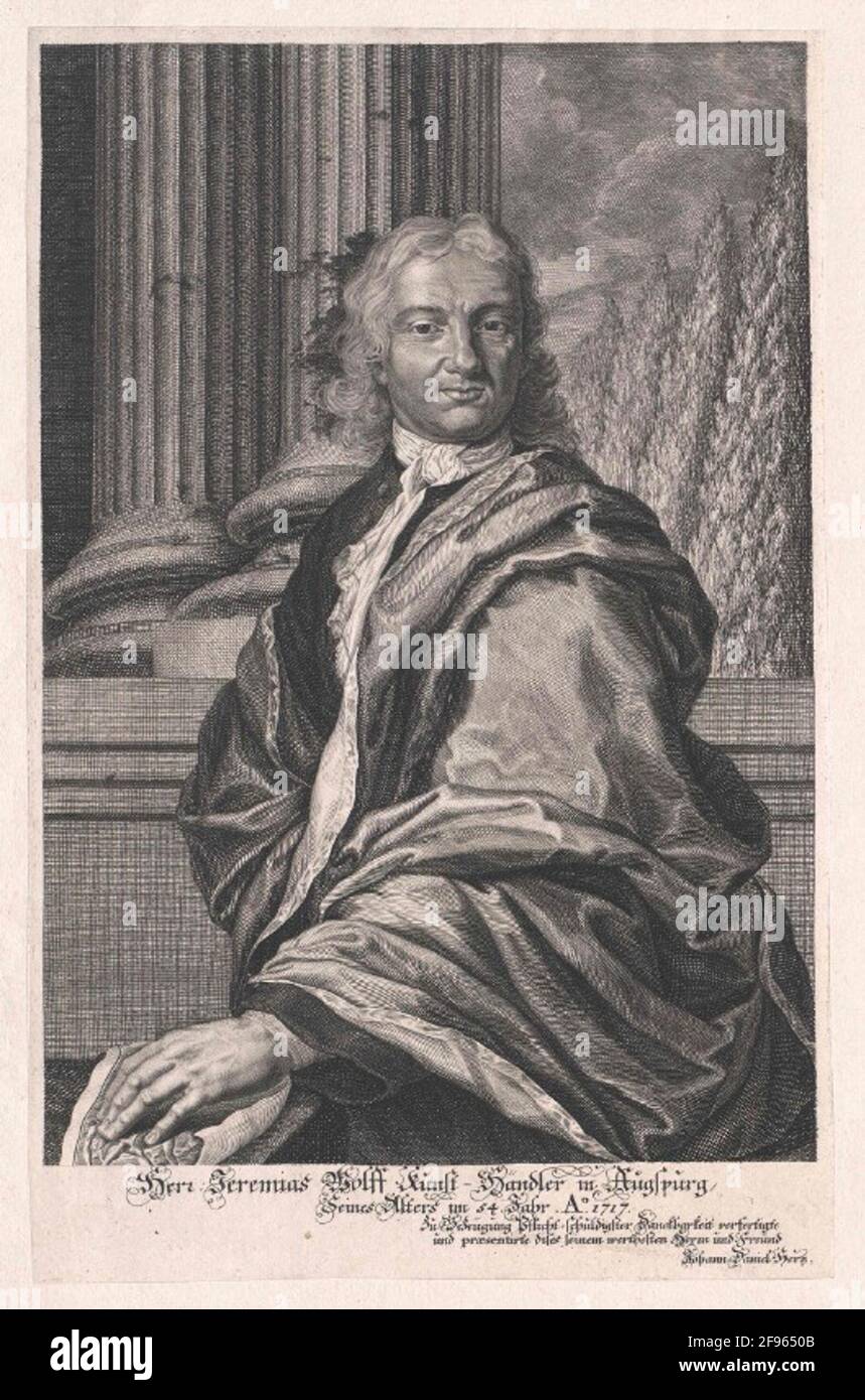 Wolff, Jeremias. Foto Stock