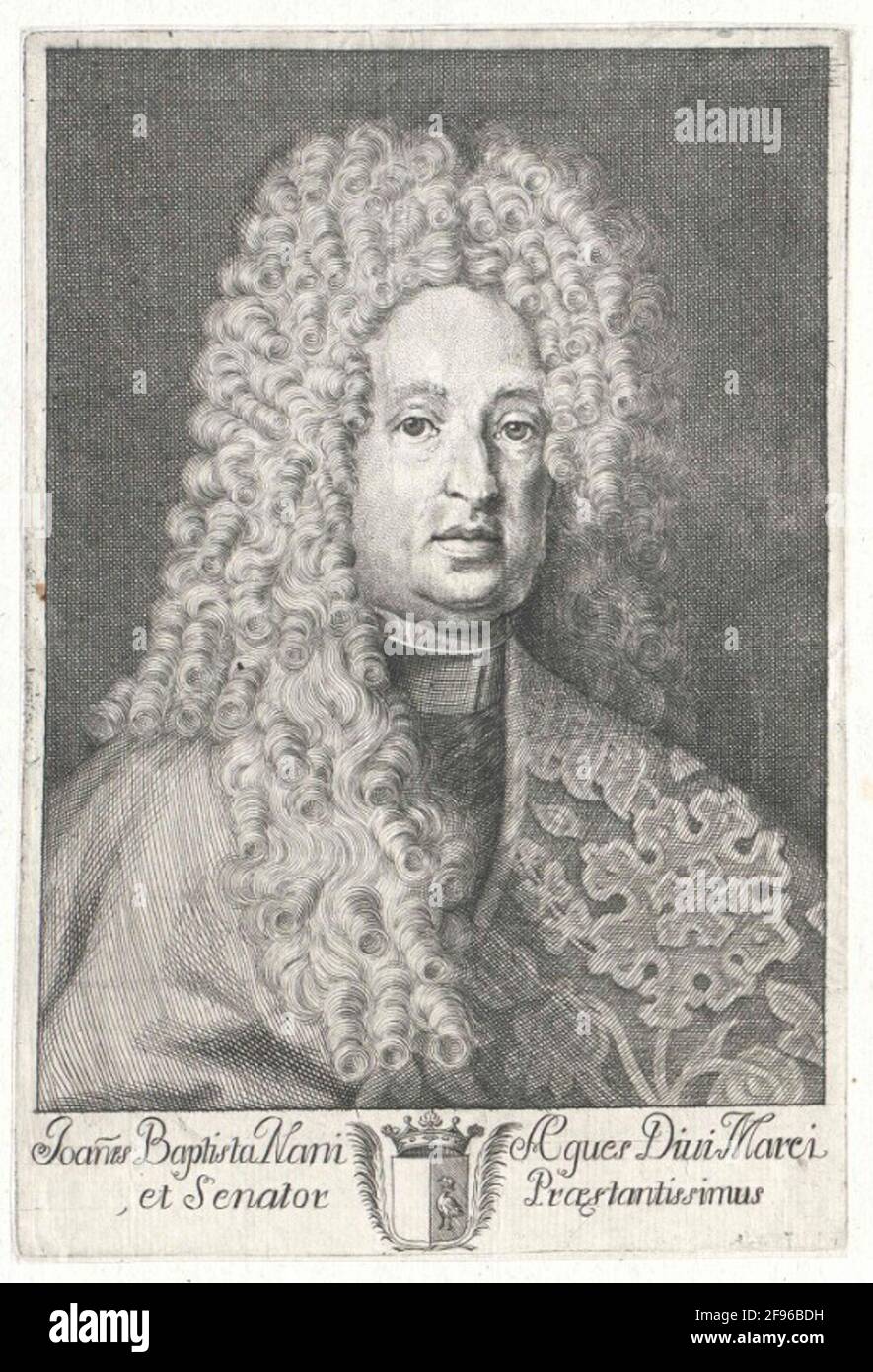 Nani, Giovanni Battista Felice Gaspare. Foto Stock