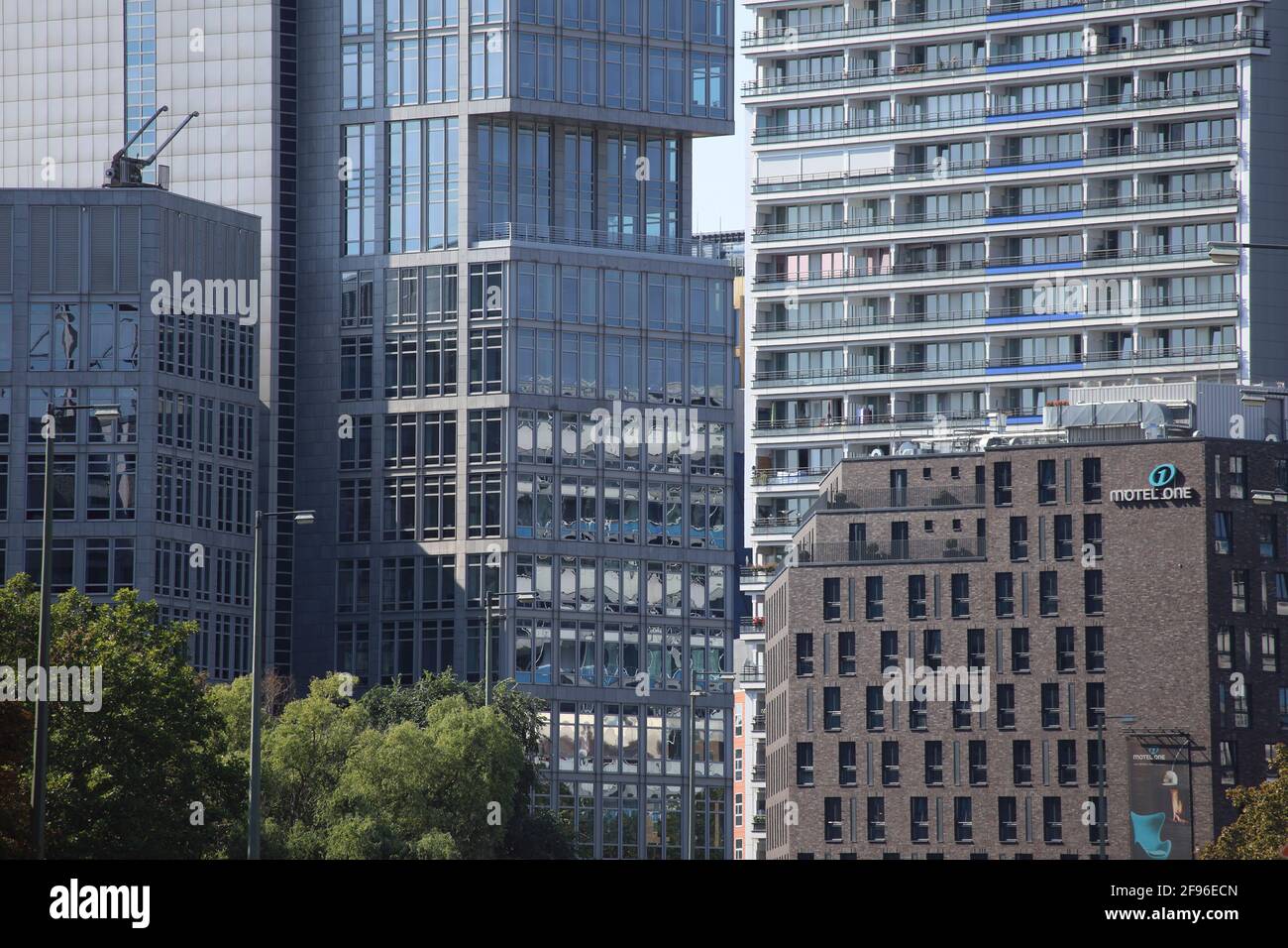Germania, Berlino, Leipziger Strasse Foto Stock