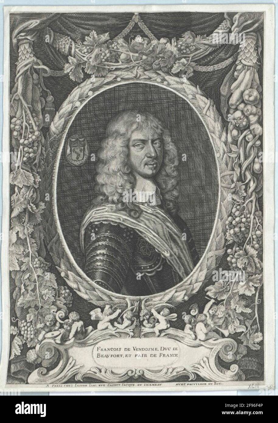 Vendôme, Duc de Beaufort, François de. Foto Stock