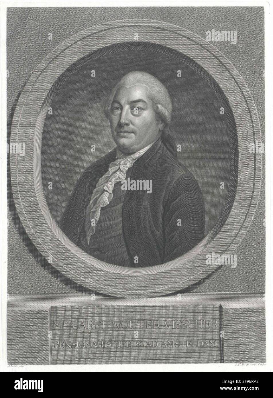 Visscher, Carel Wouter. Foto Stock