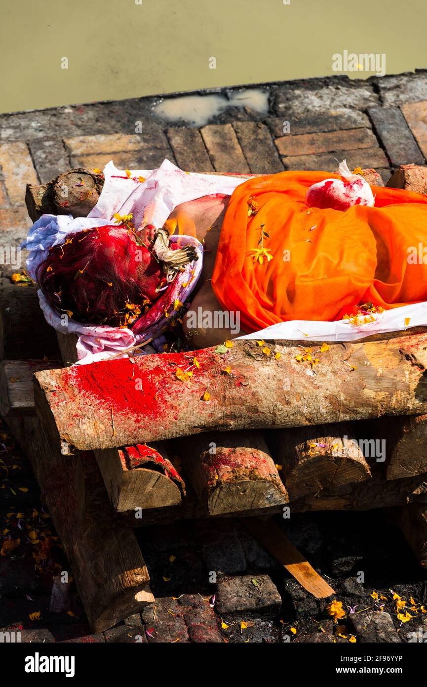Pashupatinath Foto Stock